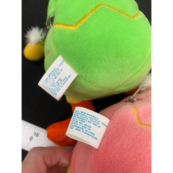 Plushland March of Dimes Harry Jr, Harry the III Easter 2003 Pink Green Eggs Plu - Picture 8 of 13